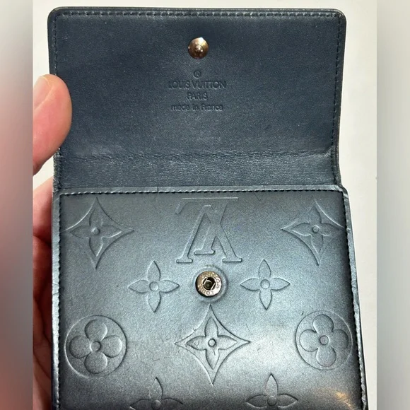 Louis Vuitton Monogram Mat Portefeiulle Elise Trifold Wallet - Picture 9 of 12